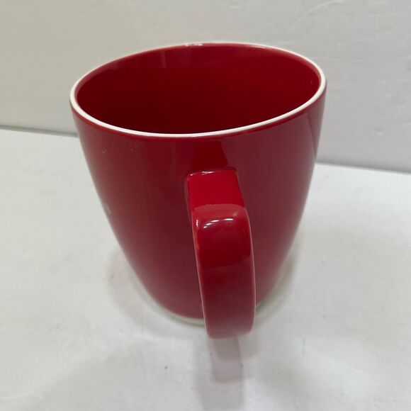 STARBUCKS RED CERAMIC MUG‎ - Picture 6 of 6